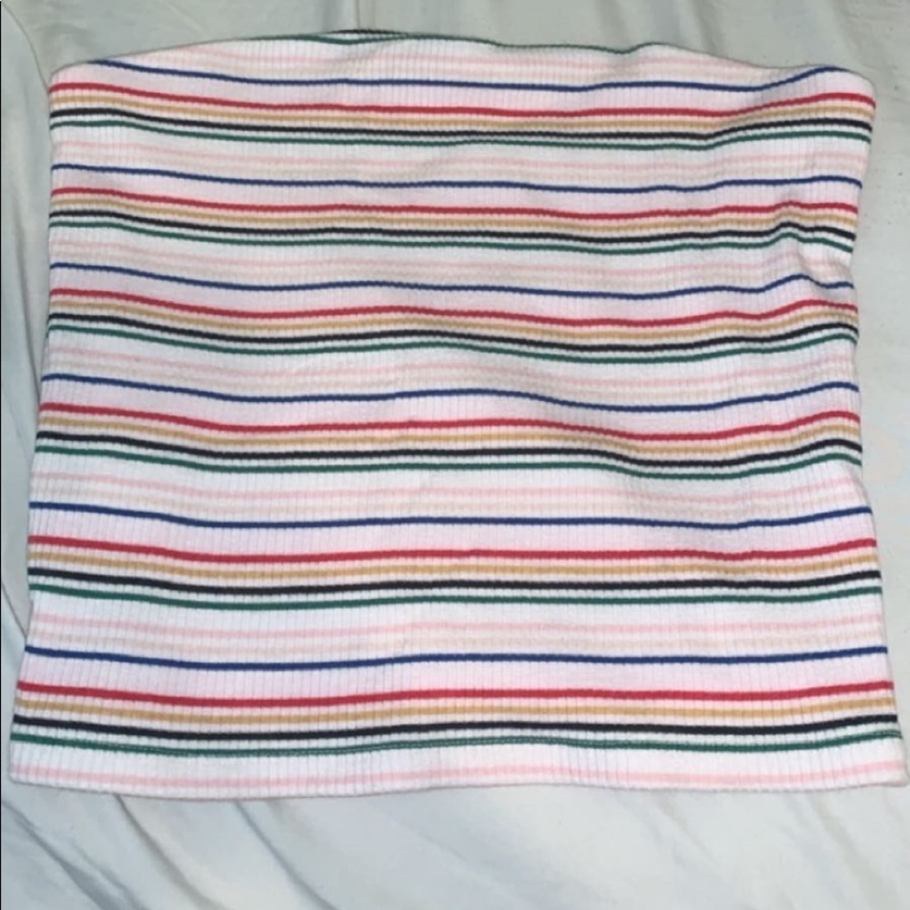 Multicolored Tube Top